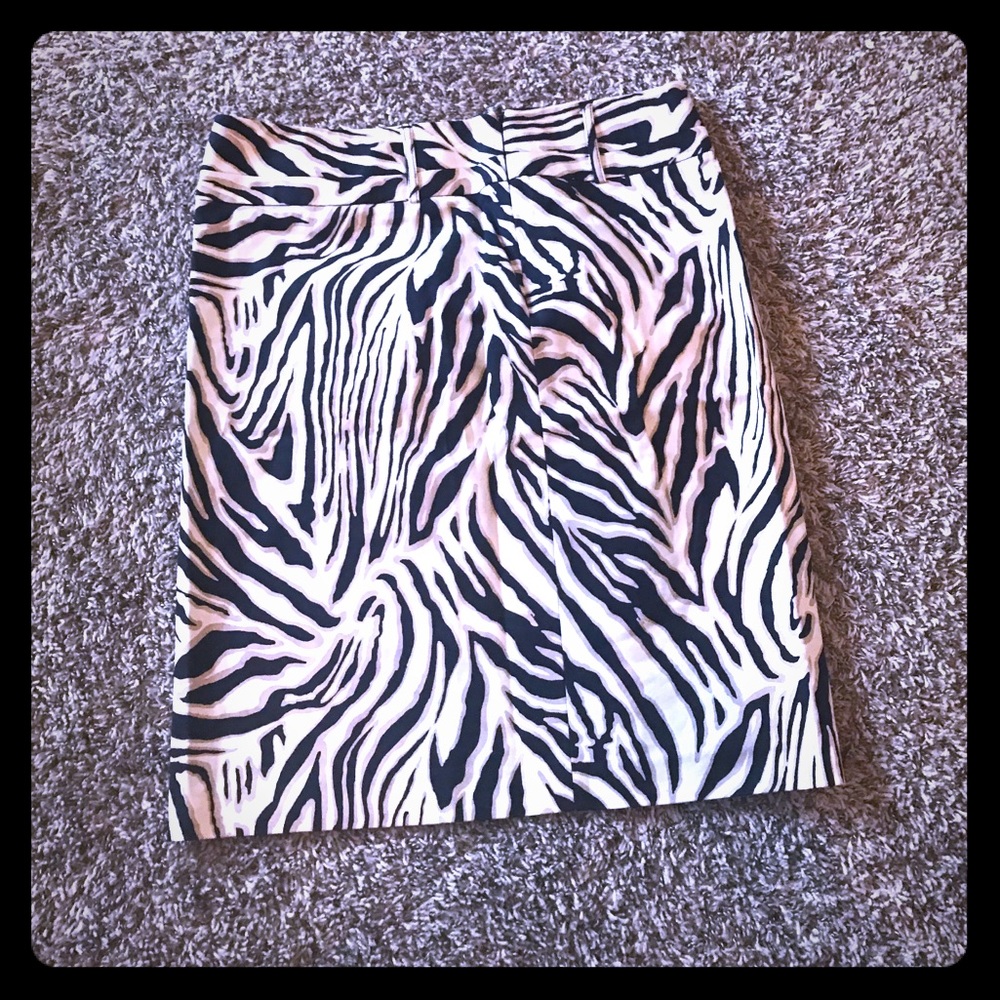 Animal print skirt
